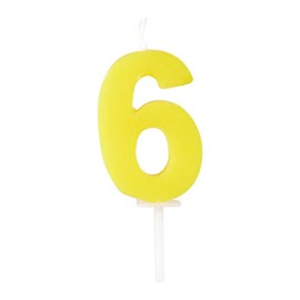 リバティーコーポレーション キャンドル ろうそく 数字 6 製菓用品 LD-567 Style Dolce