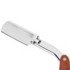 Manual Razor Professional Men Male Wooden Handle Folding Shaver Blade