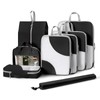 DIMJ Packing Cubes Suitcase Organiser - Packing Cubes for Clothes,