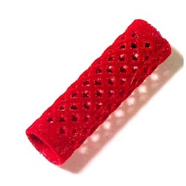 COIPRO Metal winder diameter: 18 mm, red, flocked, pack of 12