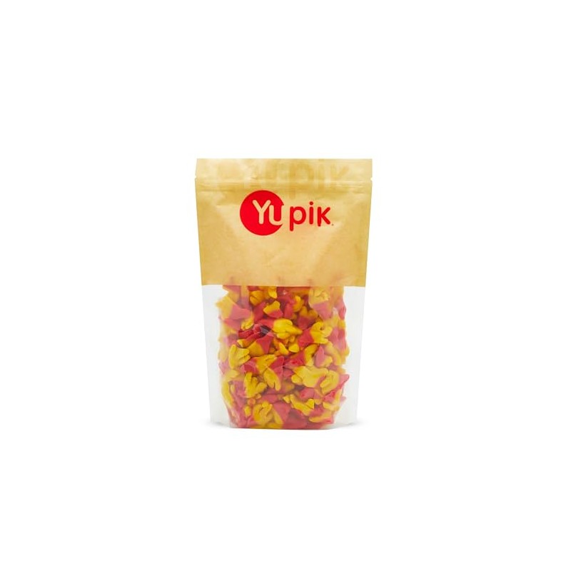 Yupik Gummy Chicken Feet, 2.2 lb (35.2 oz), Gluten-Free, Fruity