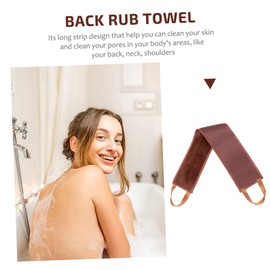 FOMIYES Tanning Oil Applicator Tool Back Stretching Belt Rub Towel for Self-tanning