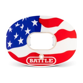 Battle Sports American Flag 2.0 Oxygen Football Mouthguard