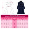 ReliBeauty Police Costume, for Children / Girls, with Accessories, 5-6