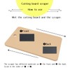 Kitchen Star Tsukihoshi Rubber Cutting Board Made in Japan,Dishwasher-Safe Size:16.14×9.84×0.39