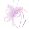 DRESHOW Fascinator Hats for Women Pillbox Hat with Veil Headband
