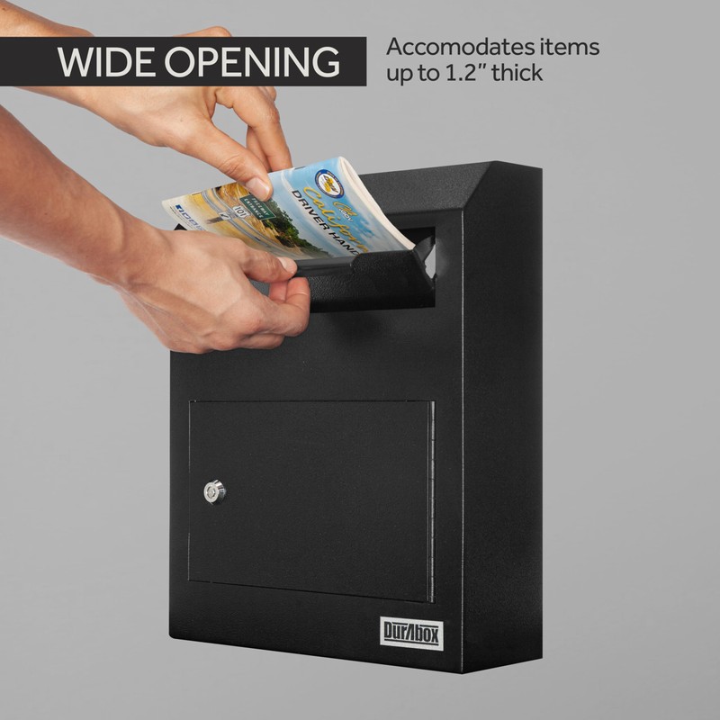 Durabox Drop Box Deposit Safe 12 x 4 x 15”