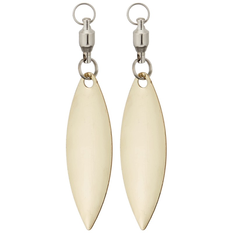 Katsuichi BL-6G Rolling Blade, Willow Leaf, Gold #3