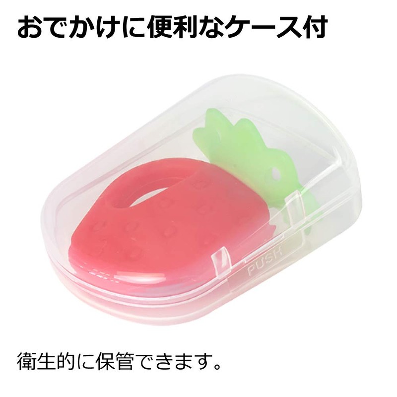 Richell Toothy Strawberry (Case Included)