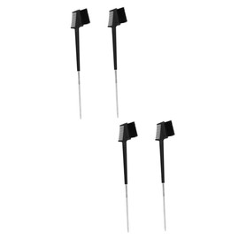 Ipetboom 4pcs Dual Purpose Makeup Eyebrow and Eyelash Brushes Practical Cosmetic Brushes for Women Travel-friendly Design Material