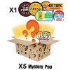 Close Up POP Funko Mystery 6 Pack w/ 1 Random