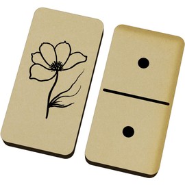 Azeeda 'Frost Flower' Domino Set & Box (DM00043765)