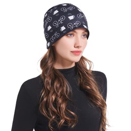 Lunukopi Women's Slouchy Beanies Hat for Man's Hip-Hop Soft Lightweight Running Hat for Women Thin Skull Cap