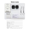 Smart Bluetooth Tracker 2-Pack – Key Finder & Luggage Locator,
