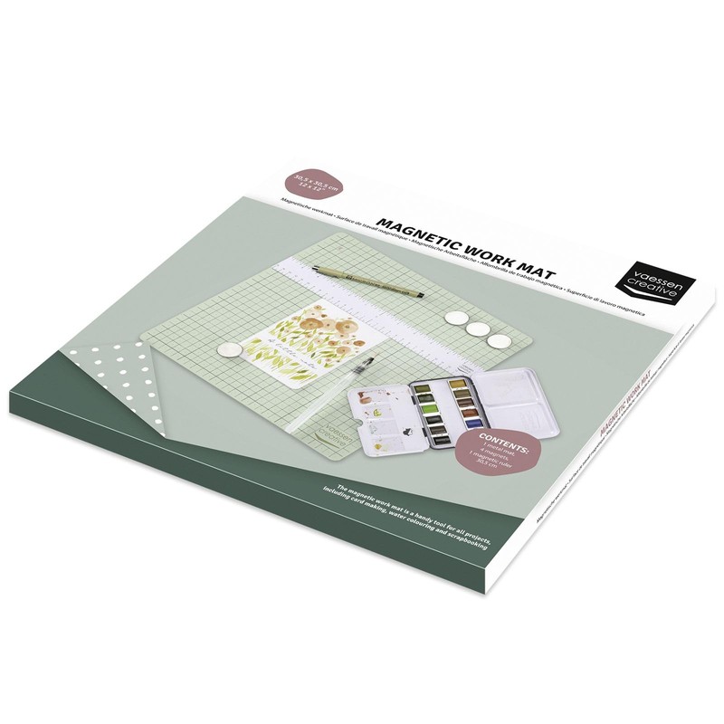Vaessen Creative Magnetic Craft Mat - 12 x 12 Inch