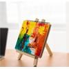 Mini Wooden Easels, Small Easel, Canvas Stand, Foldable, Compact Easel,