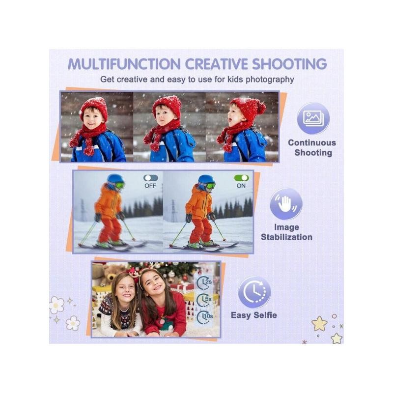 Digital Camera 32GB HD 1080P 44MP 2.4' LCD Display Screen