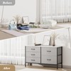 Athena Collection 5 Drawers Dresser for Bedroom, Wide Chest of