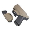 FDO Industries IWB Kydex Holster Compatible with Glock 43 w/IWB