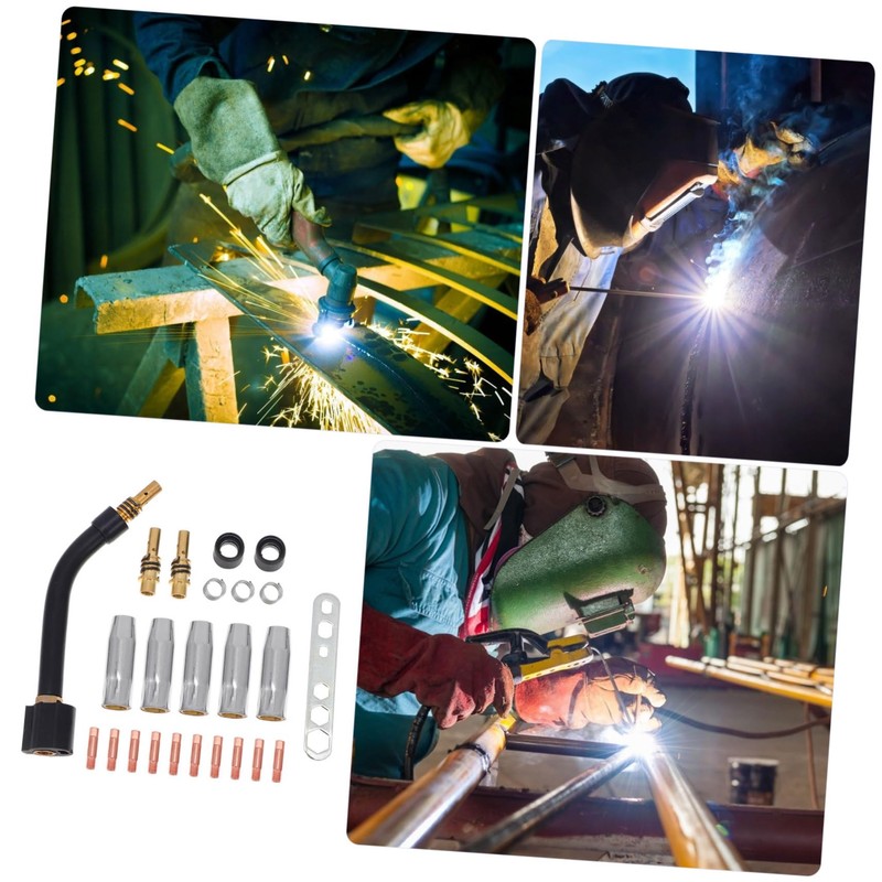 DOITOOL Complete -Piece Welding Kit Mig Welder Tip Torch Kit