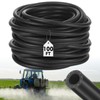 Innconee Spray Hose 3/8-Inch ID Heavy Duty Agricultural Garden Rubber Hose General Purpose Epdm Air and Water Hose, Aqueous Chemicals-resistant, 200psi Working, Versatile for Gardening (100 Feet)