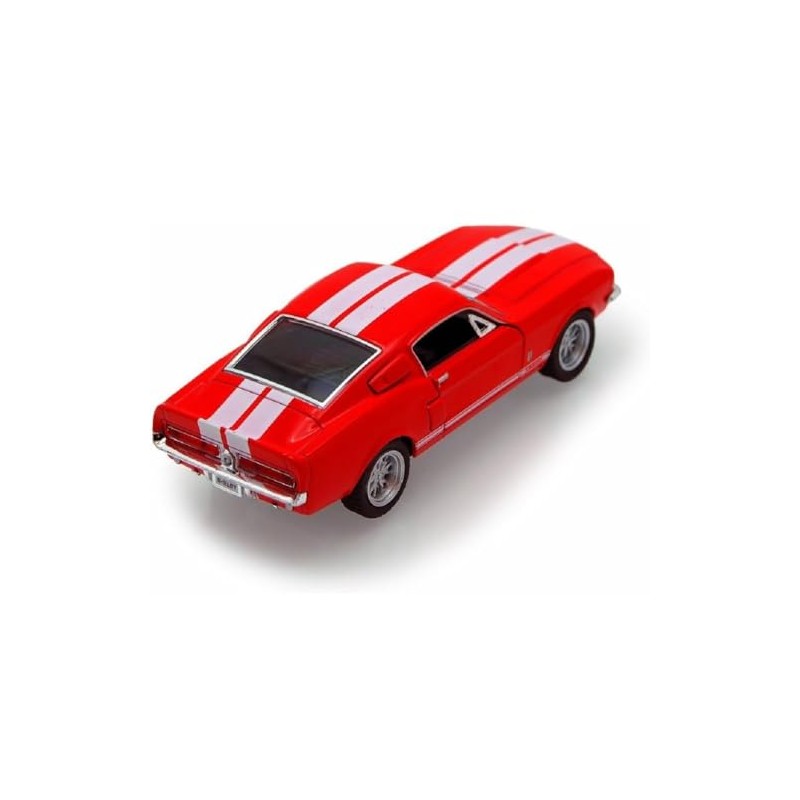 KiNSMART 1967 Ford Shelby Mustang GT500 Red 1:38 Scale 5