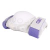 Set De Protecciones Marca Flying Eagle Modelo Cobet Blanco Con
