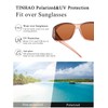 TINHAO Polarized Fit Over Sunglasses Wrap Around Over Glasses for