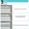 Myshade No Drill Blackout Shades Tension Cordless Cellular Blinds for