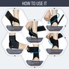Domaste Ultra Thin Ankle Wraps Ankle Brace for Men ＆