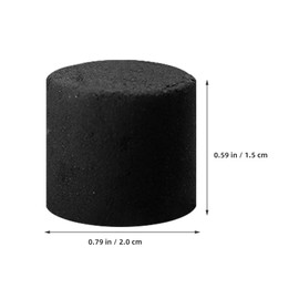 Luxshiny 25pcs Coal Disks for Incense, 2cm Charcoal Tablets for Incense, Quick Light Coal Rolls, Instant Fire Coal Tablet, Slow Burner Coal Briquettes