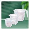 Launers Taza Medidora Graduada Plástico Cocina Repostería 3 Piezas
