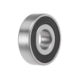 sourcing map 16100-2RS Deep Groove Ball Bearing 10 x 28 x 8 mm Double Shielded Chrome Steel P0 (ABEC1)