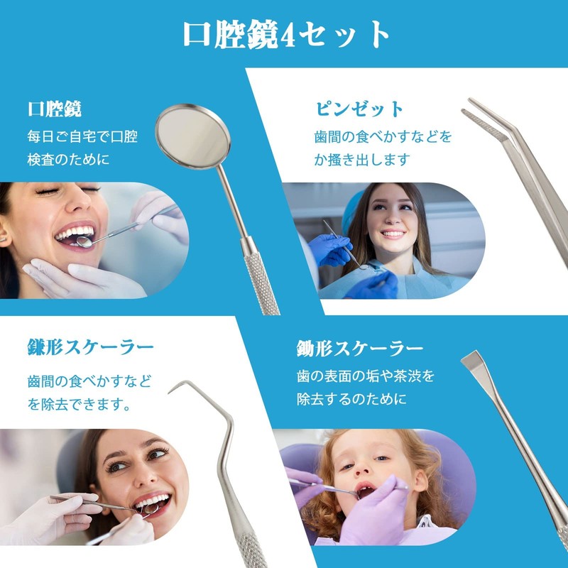 Watles 歯石除去キット 歯石取り スケーラー 歯石取り器具 歯用ツール [一般医療機器]
