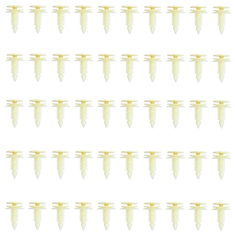 Aintier 50 Pcs Car Retainer Clips, Plastic Fasteners Kit Fender