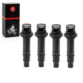 4pcs Ignition Coil 5PW-82310-00-00 5VY-82310-00-00 2C0-82310-00-00 Compatible with Yamaha YZF R6 2006-2007 R1 2002-2006 FZ1 2006-2014 Vmax 1700 VMX1700 2009-2020