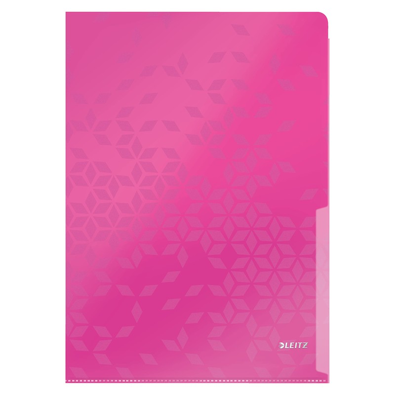 Leitz Wow A4 Folder - Assorted Colours (Pack of 6)