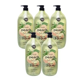 Shower Mate 샤워메이트 프레시 바디워시 복숭아 1.2kg x5개 Shower Mate Fresh Body Wash Peach 1.2kg x 5