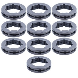 Gubeter 10pcs 22mm 3/8" 7T Sprocket Rim Std Kit for Stihl Ms660 066 Ms650 064 Ms661 Ms460 046 Ms461 Chainsaw 68210