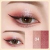 Erinde 3 Colors Cream Eyeshadow Stick, Shimmer Nude Champagne Brown