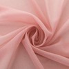 AOKSUNOVA Chiffon Tischläufer Altrosa Tischläufer Hochzeit Stoff 300 x 70cm