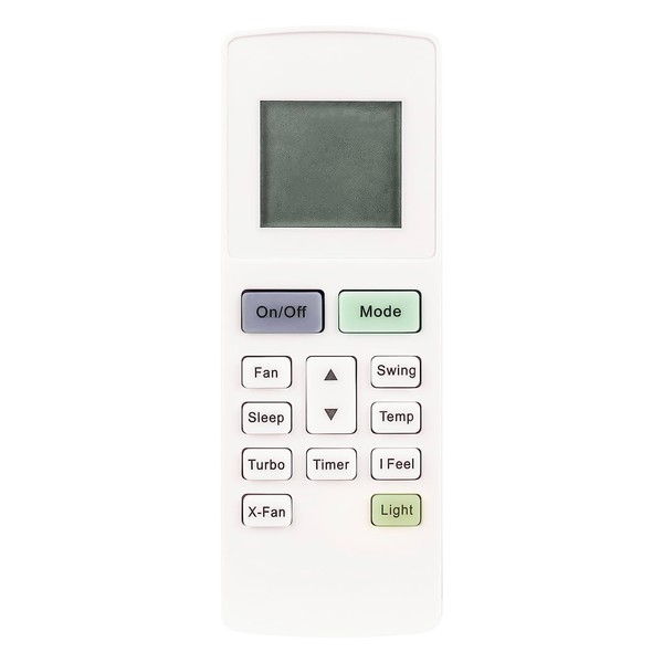 Air Conditioner Remote Control Compatible with GREE Montana Daitsu Hiyasu
