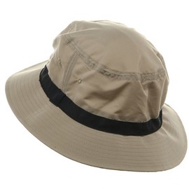 e4Hats.com Oversized Water Repellent Brushed Golf Hat - Khaki Navy XL
