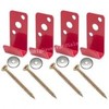 (Lot of 4) Fire Extinguisher Bracket, Wall Hook, Mount, Hanger,