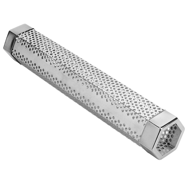12 Inch Smoker Tube Rhombus Stainless Steel Pellet Smoker Tube