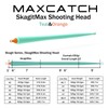 MAXIMUMCATCH Skagit Shooting Head Fly Line 200GR-650GR 17FT-29FT with 2