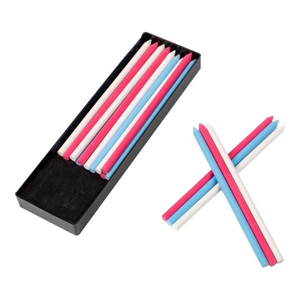 Bohin Chalk Cartridge Set Refill-Assorted Colors 16/Pkg (91483)