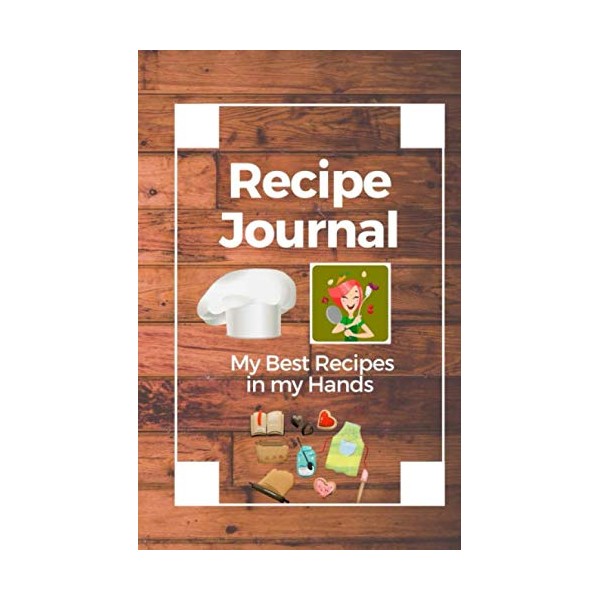 Recipe Journal Notebook for Kids who want be Cooks and