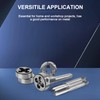110 PCS Metric Tap and Die Set, M2-M18 Rethreading Kit