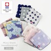 Imabari Towel IBT-301-BL Handkerchief Towel, Mini Handkerchief, Gift, Mini Towel,